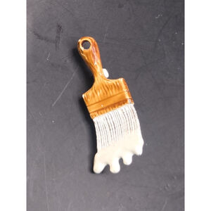 Paint Brush Pin Molded Resin